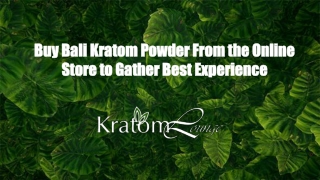 Buy Fresh & Premium Bali Kratom Powder Online