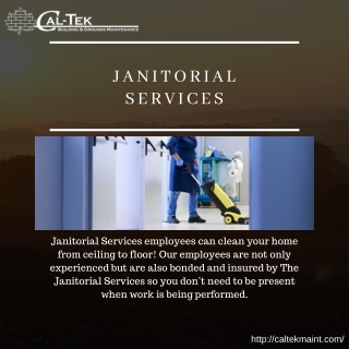 Janitorial Services