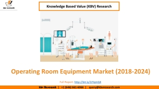 Operating Room Equipment Market Size- KBV Research