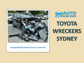 Toyota Wreckers Sydney