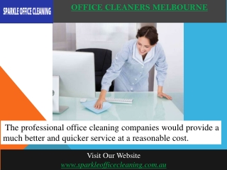 Office Cleaners Melbourne