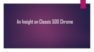 Classic Chrome 500