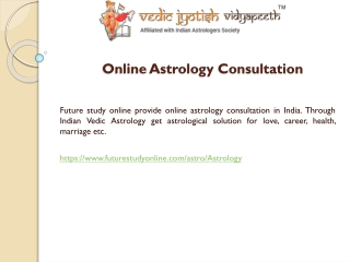 Online Astrology Consultation