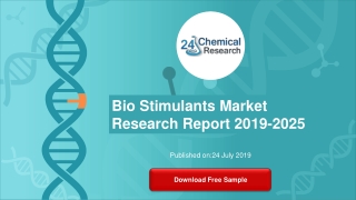 Bio Stimulants Market Research Report 2019-2025