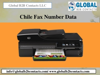 Chile Fax Number Data