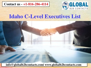 Idaho C-Level Executives List