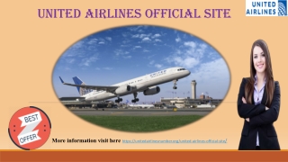 Get big discount on United Airlines Official Site