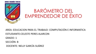 barómetro del exito