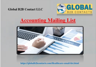 Accounting Mailing List