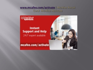 mcafee.com/activate – Enter your code – McAfee Activate