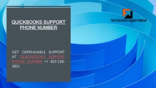 QuickBooks Support Phone Number