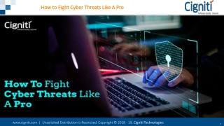 How to Fight Cyber Threats Like A Pro