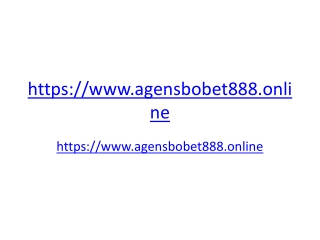 Online betting