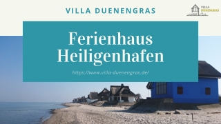 Heiligenhafen Ferienhaus - Villa Duenengras