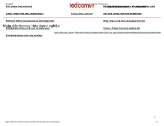 Nhận diện thương hiệu doanh nghiệp _ Red.Agency