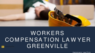 Workers Compensation Lawyer Greenville