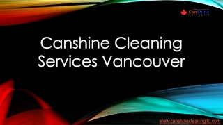 Best Cleaning Services Vancouver