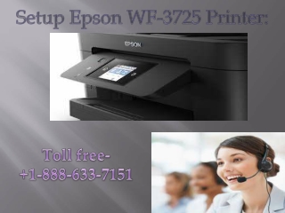 Connect Epson WF-3725 Printer to wifi