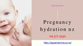 Buy top best quality of pregnancy hydration drinks nz - Aquamamma