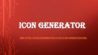 Icon generator