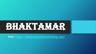 Bhaktamar