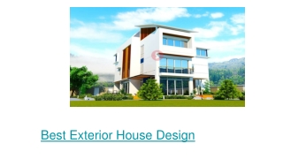 EXTERIOR DESIGNER IN NOIDA