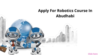 Robotics education in uae