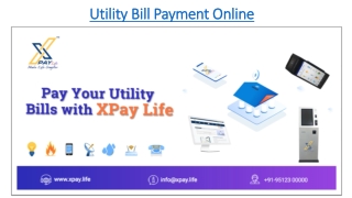 Utility Bill Payment Online