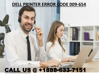 Dell Printer Error Code 009-654