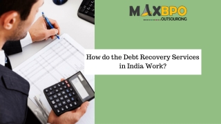 How do the Debt Recovery Services in India Work?