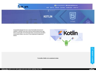 Leading Kotlin Development Company in India | Baniwal Infotech