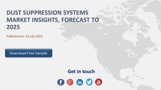 Dust Suppression Systems Market Insights, Forecast to 2025