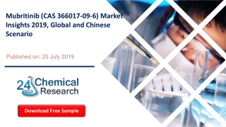 Mubritinib (CAS 366017-09-6) Market Insights 2019