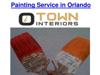 Painting Service in Orlando