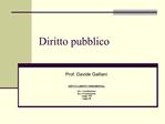Diritto pubblico
