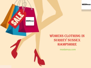 Womens Clothing in Surrey Sussex Hampshire