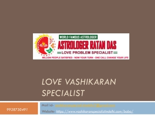 Love vashikaran specialist