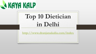 Top 10 Dietician in Delhi-Dr Anjana Kalia