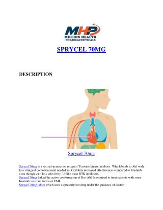 Sprycel 140mg Tablets| Dasatinib | MHP