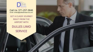 Get A Classy Journey Right from The Airport with IAD Car service