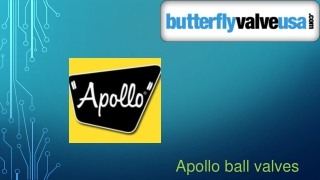Apollo Ball Valves - Butterfly valve usa