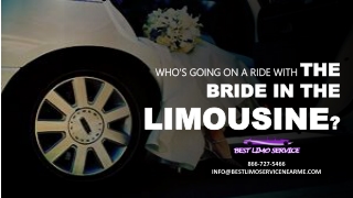 Who's Going On A Ride With The Bride In The Limo Service Near Me