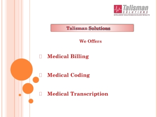 Talisman Solutions