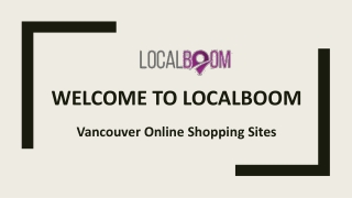 Vancouver online shopping sites - Localboom