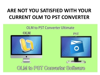 Migrating olm to pst