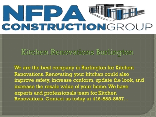 Kitchen Renovations Burlington
