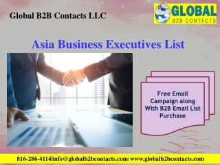 Asia Business Executives List