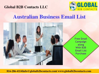 Australian Business Email List