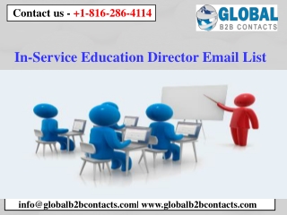 In-Service Education Director Email List