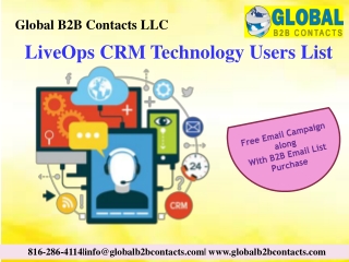 LiveOps CRM Technology Users List